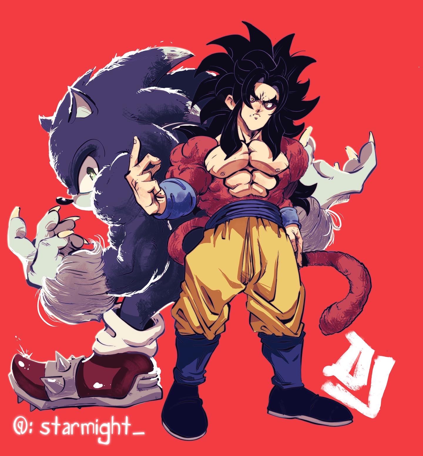 ArtStation - Goku SSJ4