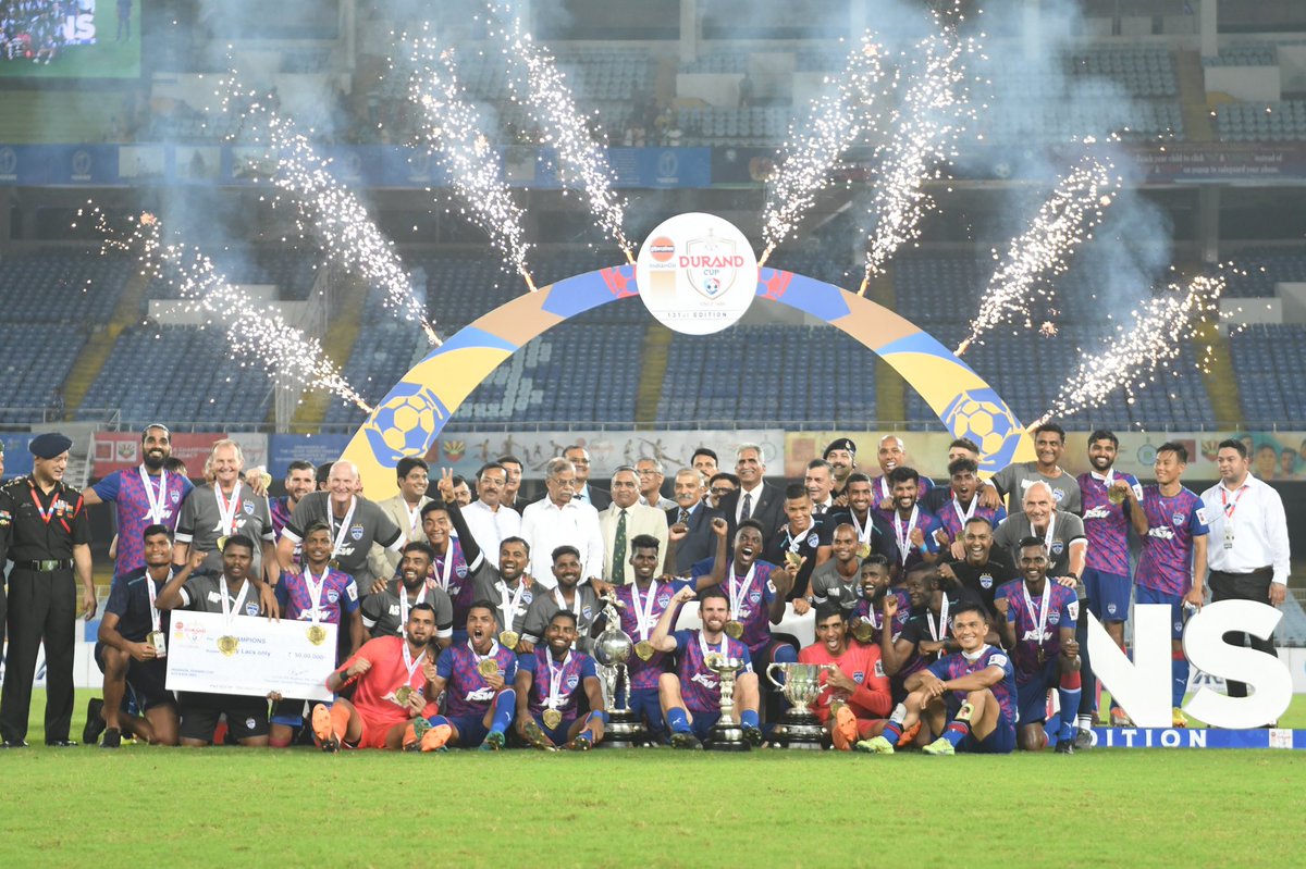 Last year we lost in the semifinal of Durand Cup and this year we came back with a plan to win it. Thank you for all your support. Now, onto the ISL season! 🏆#DurandCup2022