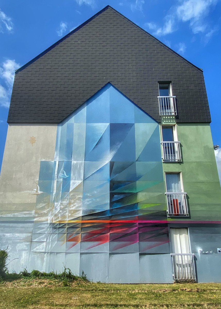 HunterStreetart's tweet photo. [#streetartsaintbrieuc - 📸 AOÛT 2021] Artwork « Spectres » by ROMI, crée dans le cadre du just_do_paint 2021 (#4) et découvert à #saintbrieuc !
#romainbrision #justdopaint #streetart #graffiti https://t.co/cHkq6zxQL7