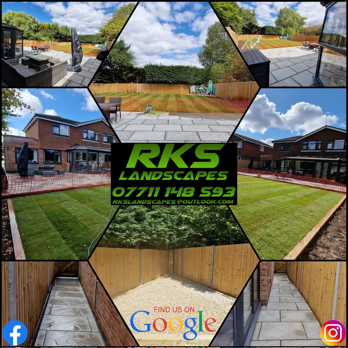 RKS_Landscapes's tweet photo. Complete rear garden and front driveway overhaul 💪🌴👌👍 more photos and video can be found via our facebook and Instagram pages. #veryhappycustomer #fetcham #surrey https://t.co/SYDVhUmhXT
