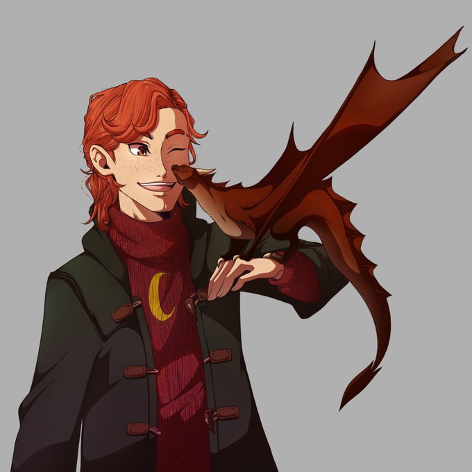 charlie weasley fan art