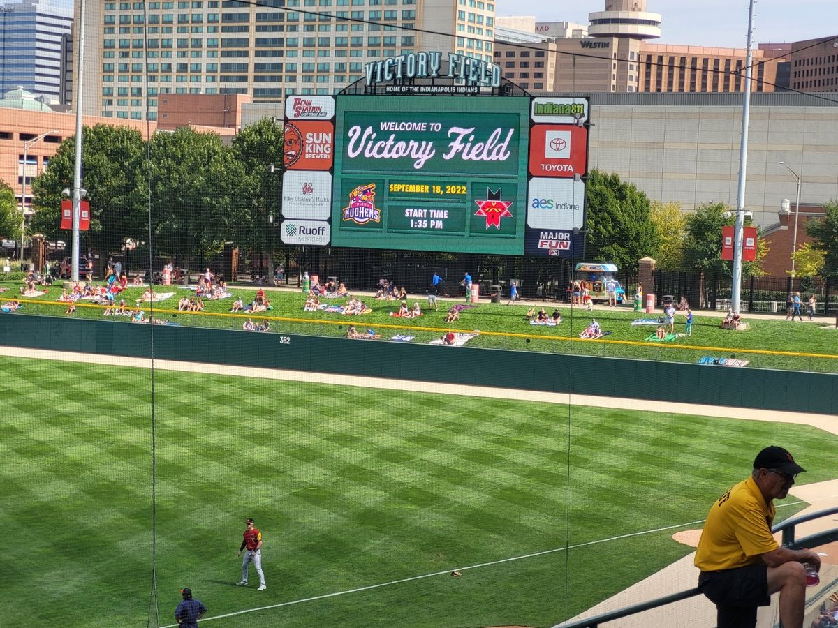 #sanctuary
<a href="/indyindians/">Indianapolis Indians</a>
<a href="/SchumacherBruce/">Bruce Schumacher</a> 
#attheVic

It's a good day for this!!!