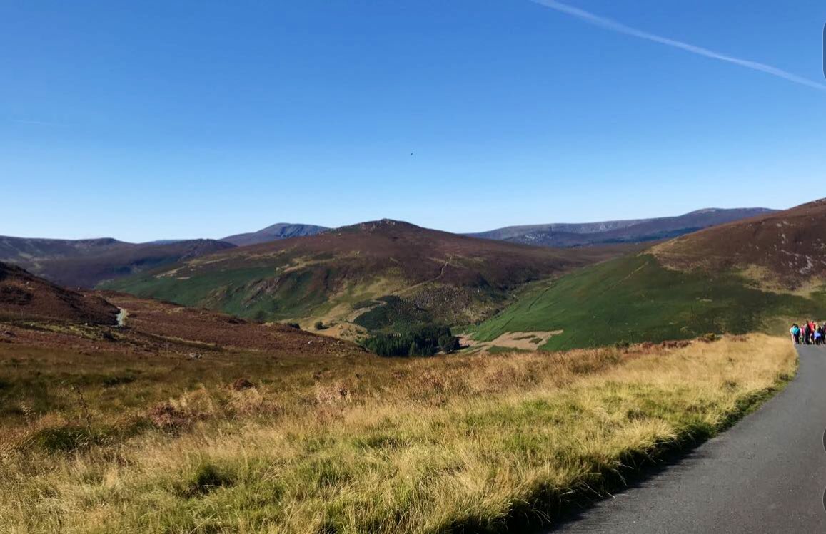 caitdonnelly's tweet photo. What a day! Wicklow never disappoints βοΈπ₯Ύβ° #Wicklow #wicklowway #luggula #loughtay #loughdan #guinnesslake https://t.co/1PvayBg2Rw
