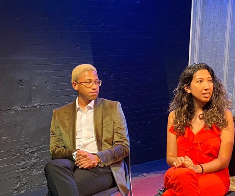 Jerome Foster II (@jeromefosterii) on Twitter photo Theatre 🎭 is an incredible medium to build empathy and awareness around the climate crisis.
And speaking at the Climate Panel at Broadway shows that live action storytelling has the power to bridge the knowledge gap on climate.
Get involved w/ <a href="/BroadwayGreen/">The Broadway Green Alliance</a> to learn more. Theatre 🎭 is an incredible medium to build empathy and awareness around the climate crisis.
And speaking at the Climate Panel at Broadway shows that live action storytelling has the power to bridge the knowledge gap on climate.
Get involved w/ <a href="/BroadwayGreen/">The Broadway Green Alliance</a> to learn more.