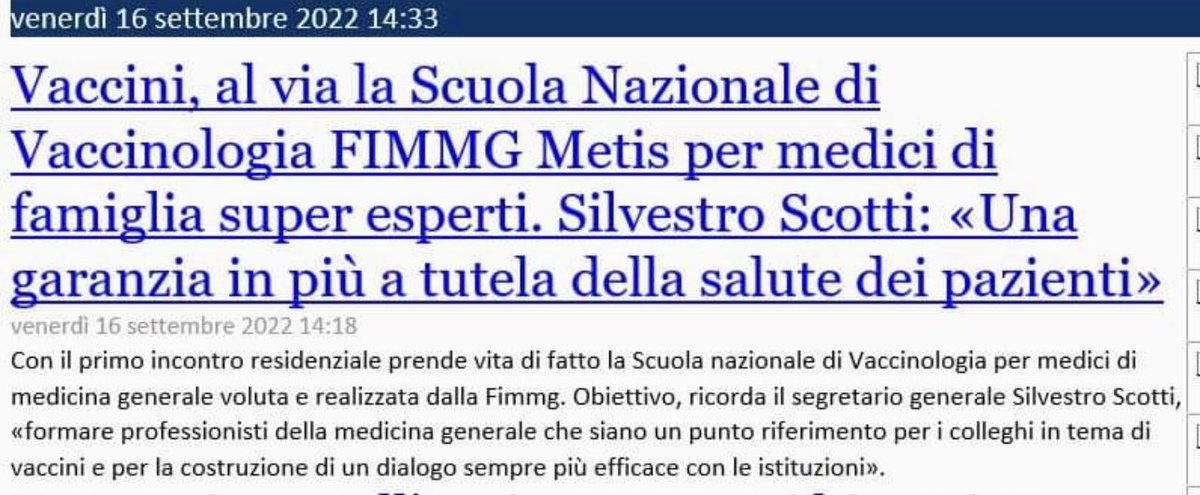 Che vi dicevo?
Questi non hanno nessuna intenzione di smettere il circo, qualunque sia la maggioranza

Una scuola per Medici vaccinatori non c’era mai stata