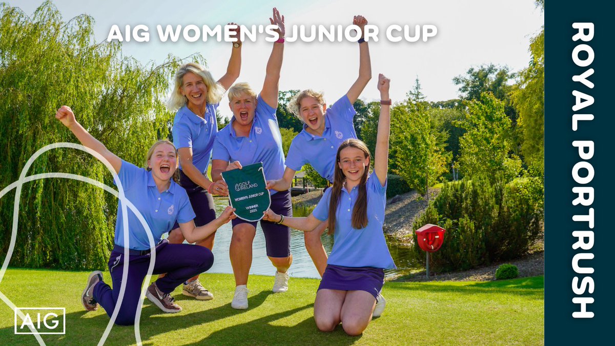 #AIGCups

Another fantastic day of competition, congratulations to <a href="/royalportrush/">Royal Portrush Golf Club</a> and <a href="/Castlegolfclub/">CASTLE GOLF CLUB</a>, winners of the AIG Women’s and Men’s Junior Cups. 🏆🏆

<a href="/AIGIreland/">AIG Ireland</a>  📸 <a href="/golffile/">GOLFFILE</a>