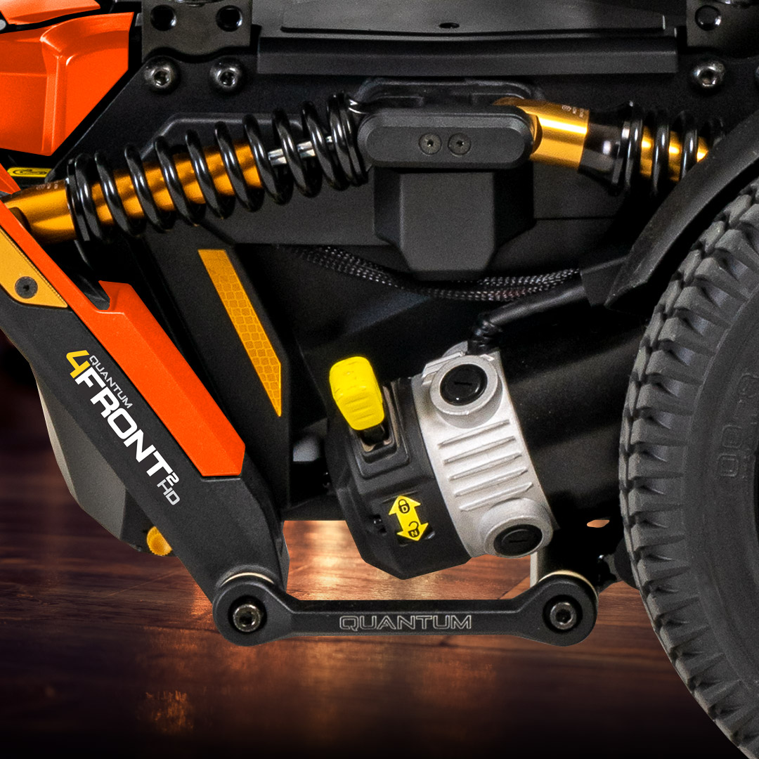 QuantumRehab's tweet image. HD TAKES THE STAGE!  🤩 The 4Front 2 HD is equipped with SRS for the smoothest ride. 👉 bit.ly/2ZGMjhS
#4Front2HD #QuantumRehab #FrontWheelDrive #Wheelchairs