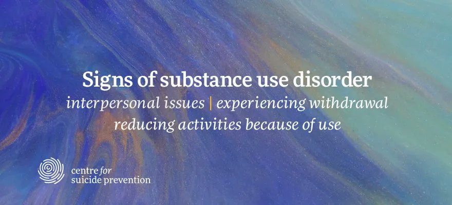cspyyc's tweet photo. If someone you know spends a significant amount of their time obtaining, using, and recovering from substances, they may be using substances to cope with mental health issues. Learn how to have a non-judgmental conversation and connect them to help. https://t.co/9usXGvcsfW https://t.co/lVAVMj1Pl7