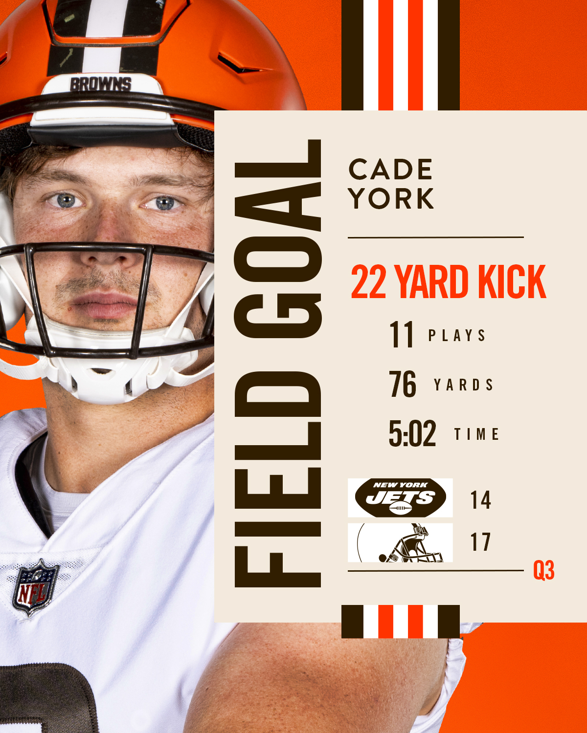 york browns jersey