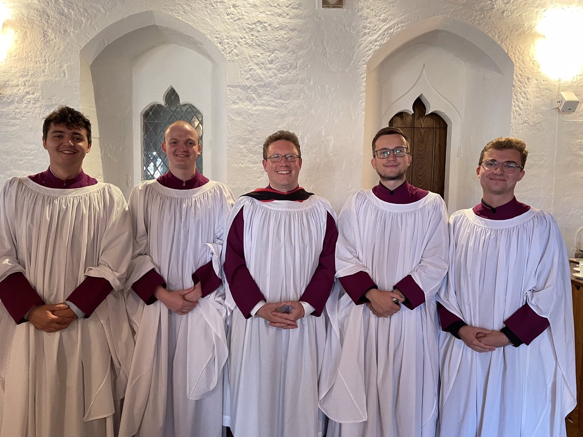 Today’s <a href="/UniofOxford/">University of Oxford</a> Service of Thanksgiving &amp; Commemoration was the last with four wonderful former <a href="/TASchola/">TASC</a> choristers singing as part of <a href="/MertonCollChoir/">Merton College Choir</a>. Best wishes to Joe and Louis as they move on!