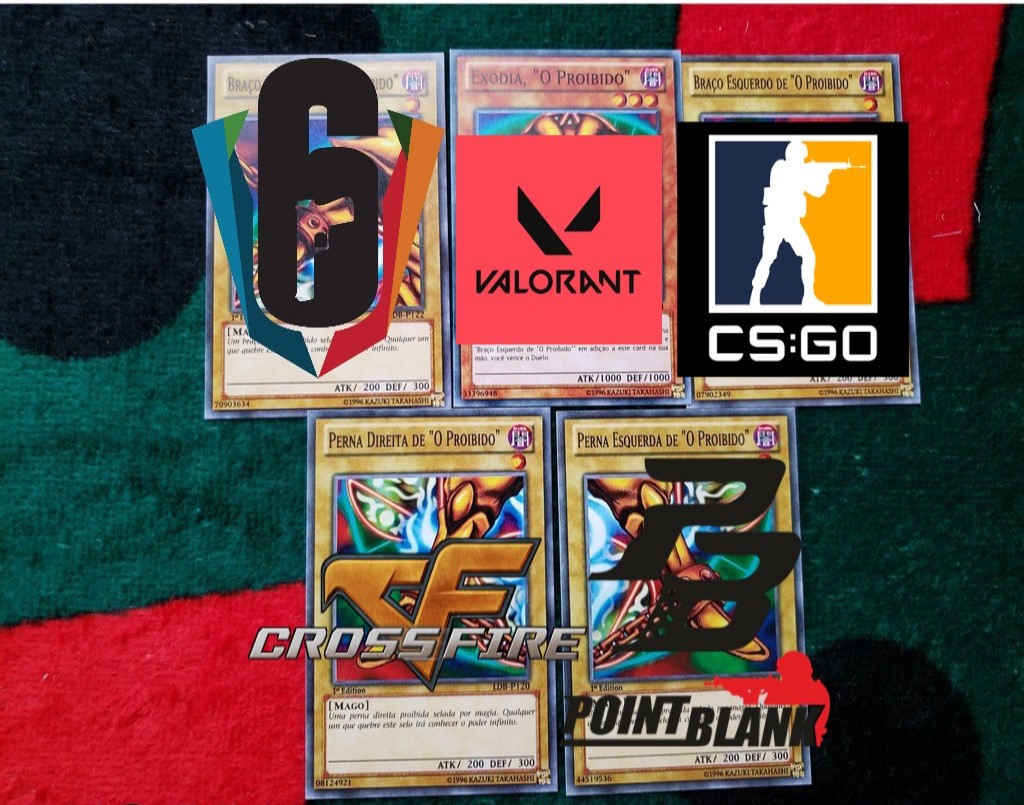Mundial de R6✅
Mundial de CS:GO✅
Mundial de Valorant✅
Mundial de Crossfire✅
Mundial de Point Blank ✅

Exodia completo, aqui é o pais do FPS não tem como.