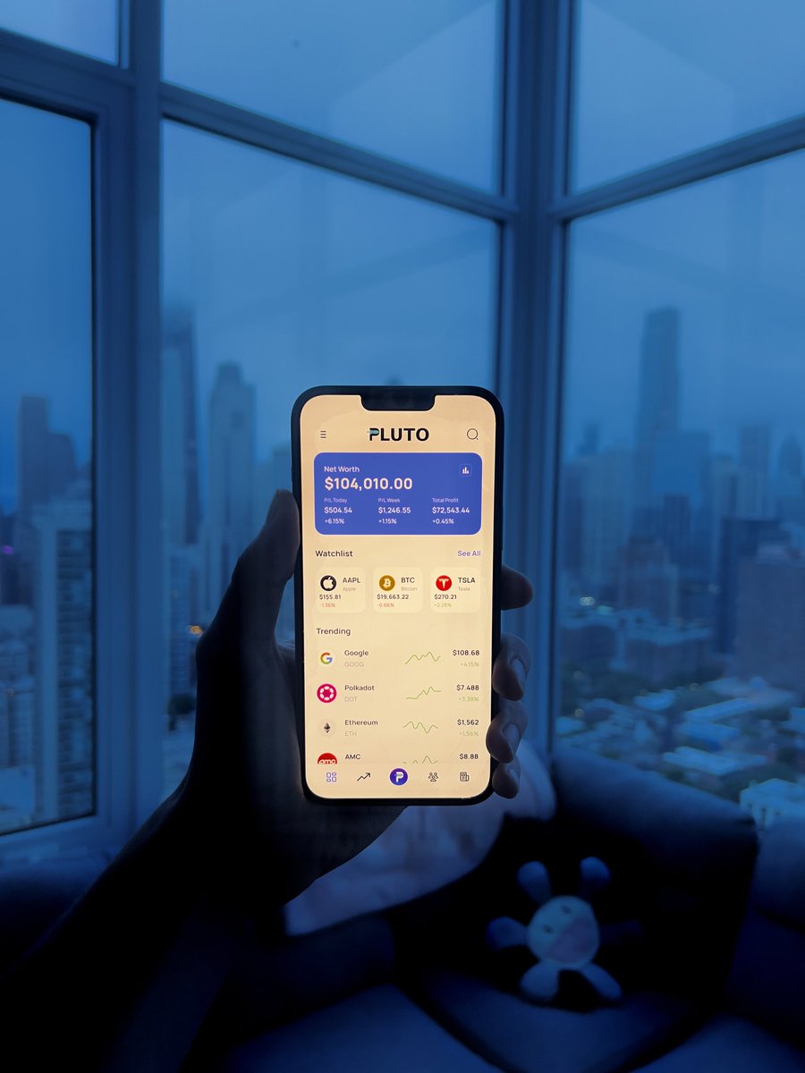 PLUTO | Stock, Crypto, NFT Manager (@tradewithpluto) / Posts / X