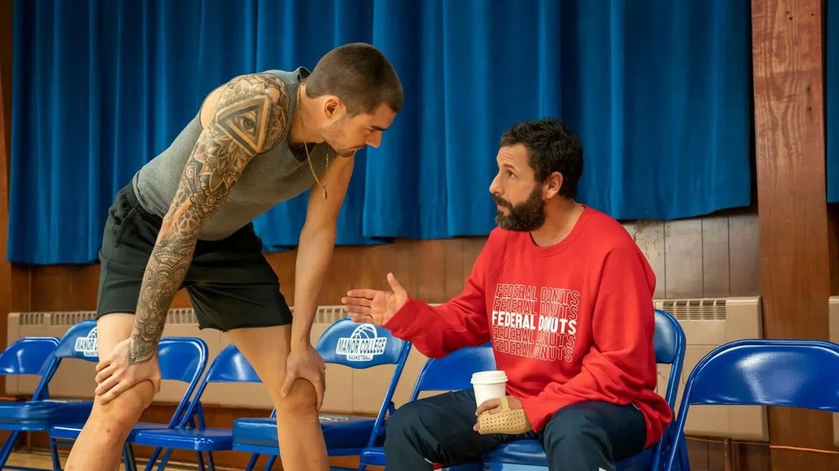 camisa_23's tweet photo. Bo Cruz quase desistiu de perseguir uma carreira no basquete, mas foi salvo por Adam Sandler.

Três meses depois, o homem foi eleito MVP da Final do EuroBasket.

Acredite nos seus sonhos ✊️ https://t.co/932OfvlAKo