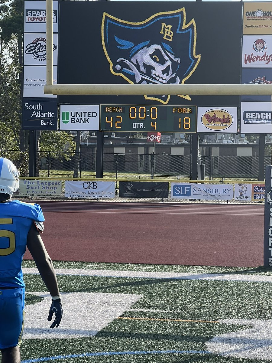 Homecoming at the BEACH <a href="/CollegiateMb/">Myrtle Beach Collegiate Post-Grad Academy</a> 42 <a href="/FUMAPGFootball/">Fork Union Military Academy Post Grad Football</a> 18 #4TheCulture 🏴‍☠️