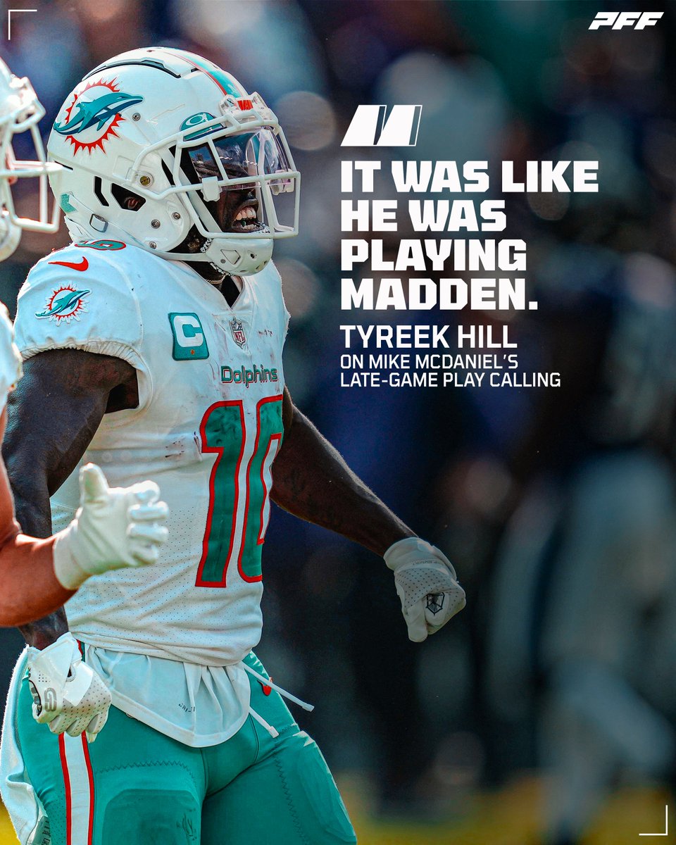 Mike McDaniel has the Dolphins off to 🔥 start