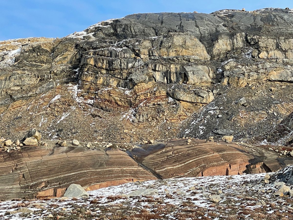 LKrauss1's tweet photo. Last hike in Greenland.. It is impossible not to be amazed by Geology here.. https://t.co/S9uo2BZQ1z