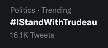 TruthWarriorDad's tweet photo. LMAO the Twits at Twitter must have had a few phone calls and told to kill the #TrudeauMustGo movement and replace it with the REAL bot generated one.
HILARIOUS https://t.co/qExVyF7e9z