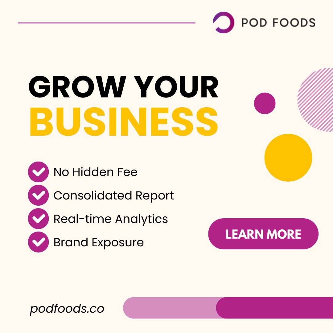 podfoodsco's tweet photo. For local, regional or national brands of any size, we're ready to be your partner every step of the way!

Learn how you can grow your business with us using the link in our bio. 💜

#PodFoods #grocerychic #speedtoshelf #wholesalereinvented https://t.co/GFEXYemzuY