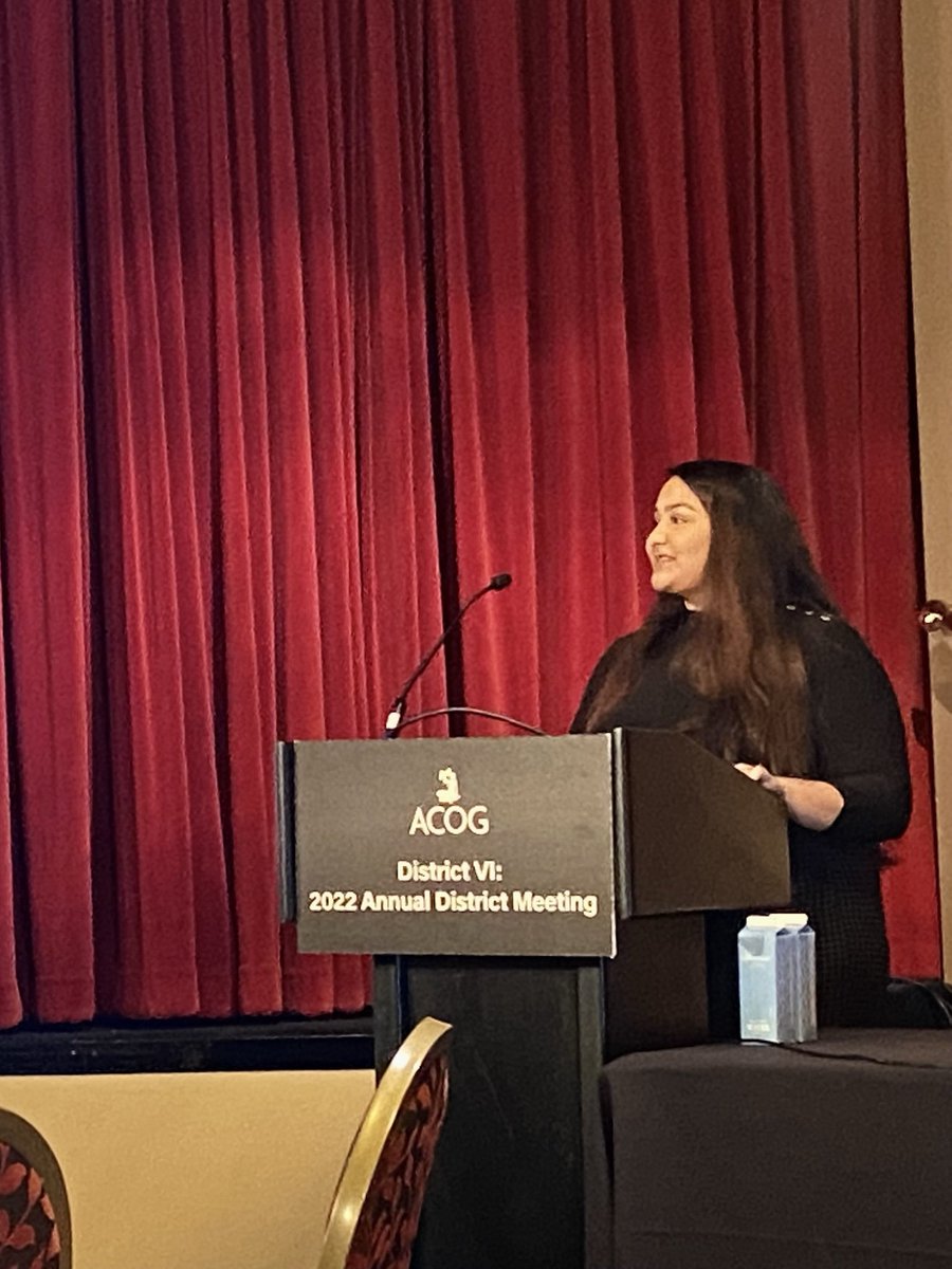 AshleyMolleti's tweet photo. Thank you @acog for the opportunity to present at the District VI Annual Meeting!! It was the perfect occasion to share my research on maternal near misses. So grateful! #obgyntwitter #medtwitter https://t.co/yapjGzixXh