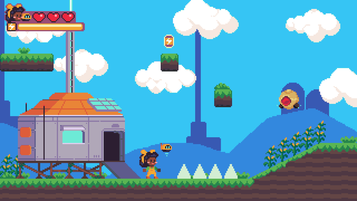 BrainMecha's tweet photo. Forgot to share the mockup for my game for #vimjam3 by @vimlark @retroindiejosh
#pixelart #aseprite #MechaBrain #gamejam #gamedev https://t.co/YgxE3iKDPZ