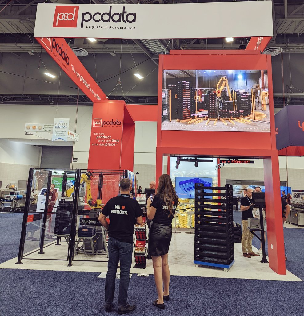 IBIE2022.... and we are off! Distrib, Dock Manager and Pick by Robot - Booth 2865 <a href="/BakingExpo/">IBIE 2025</a> #IBIE2022