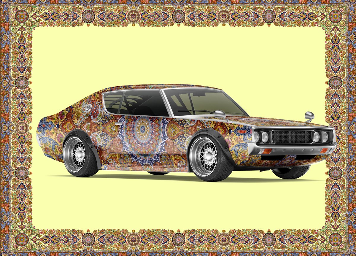 hosseinghiasi0's tweet photo. "Car #1"

One of the pieces of the car collection that shows a combination of car and Iranian carpet design.
This carpet design belongs to naghshjan studio.

Reserve Price: 0.11 $ETH
Buy Now Price: 0.3 $ETH

https://t.co/nCBE7o5hJo https://t.co/rvjEZTW2Nv