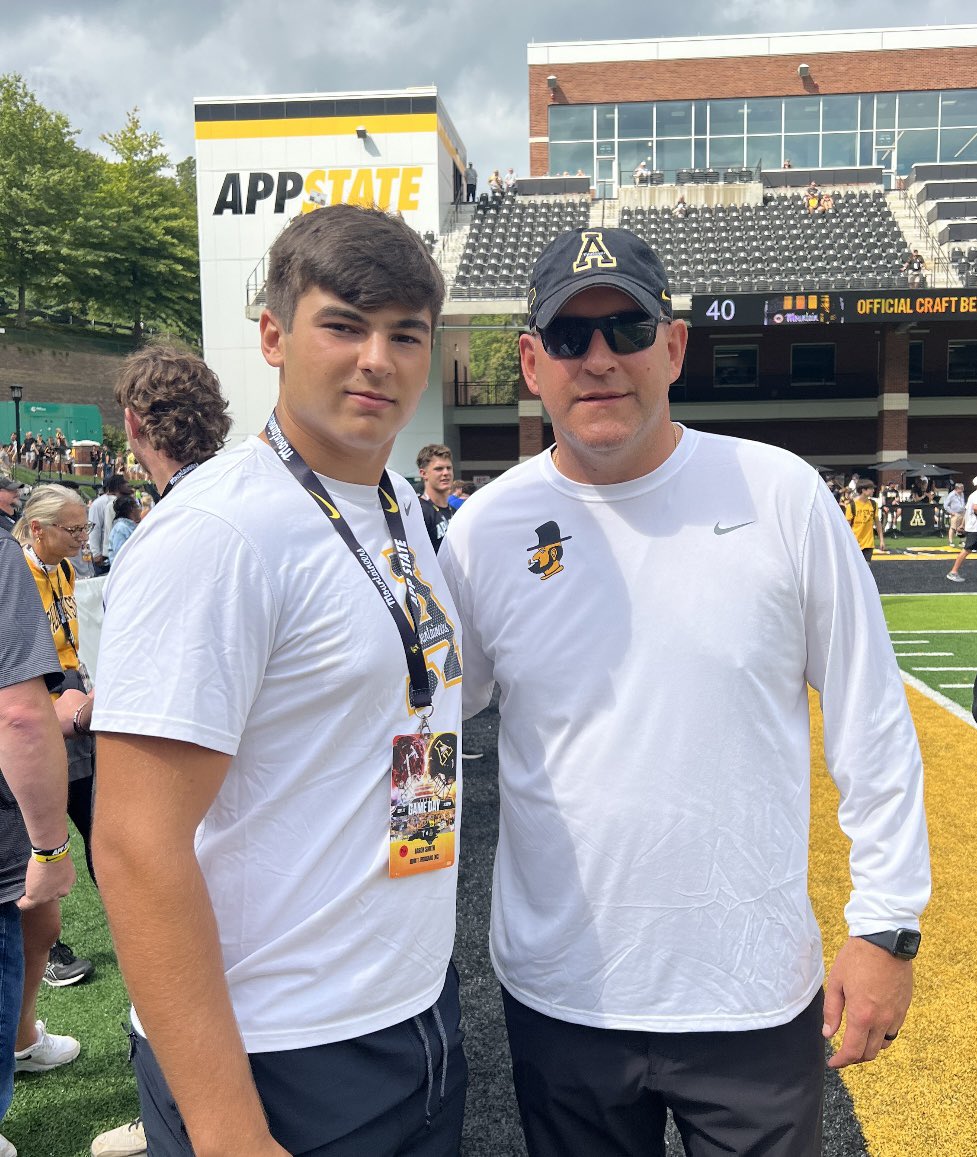 Jason Smith (@jasonsmith2024) on Twitter photo Great game yesterday at App State! Thanks for the hospitality Mountaineers! <a href="/CoachRobertNunn/">Robert Nunn</a> <a href="/coach_sclark/">Shawn Clark</a> <a href="/GeepWade/">Geep Wade</a> <a href="/CUnderwood46/">Craig Underwood</a> Great game yesterday at App State! Thanks for the hospitality Mountaineers! <a href="/CoachRobertNunn/">Robert Nunn</a> <a href="/coach_sclark/">Shawn Clark</a> <a href="/GeepWade/">Geep Wade</a> <a href="/CUnderwood46/">Craig Underwood</a>