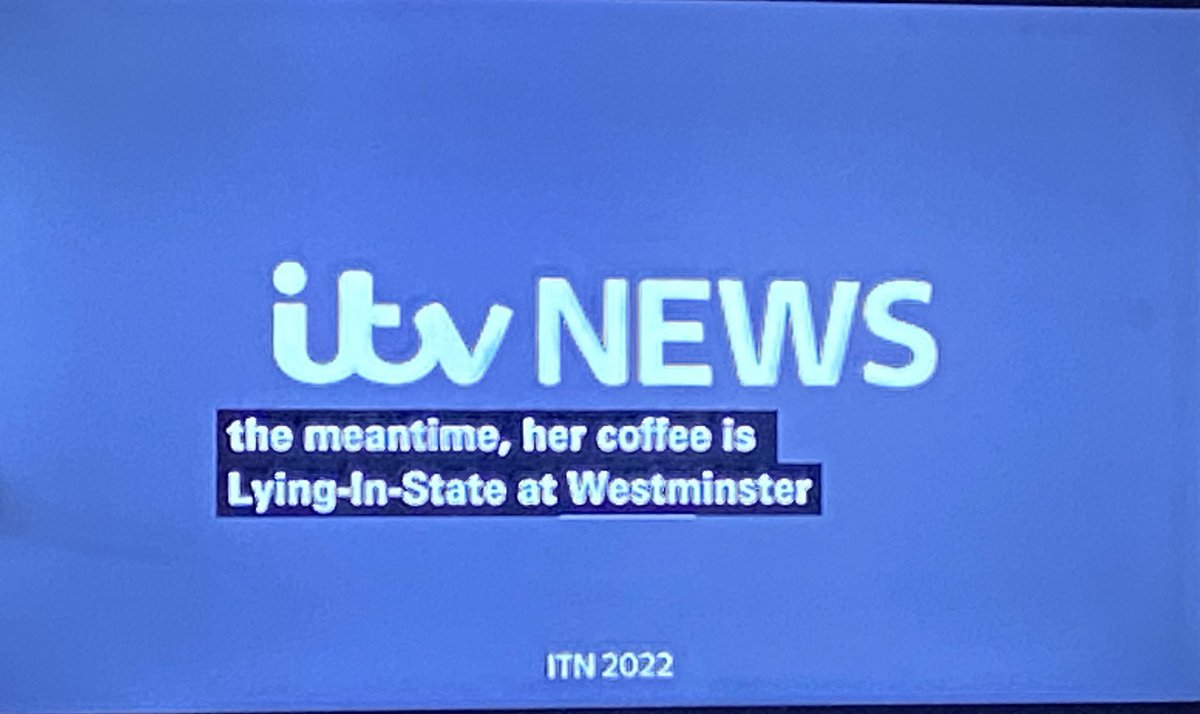 jamie_pragnell's tweet image. I think it’ll be cold by now….

#thequeen #lyinginstatequeue