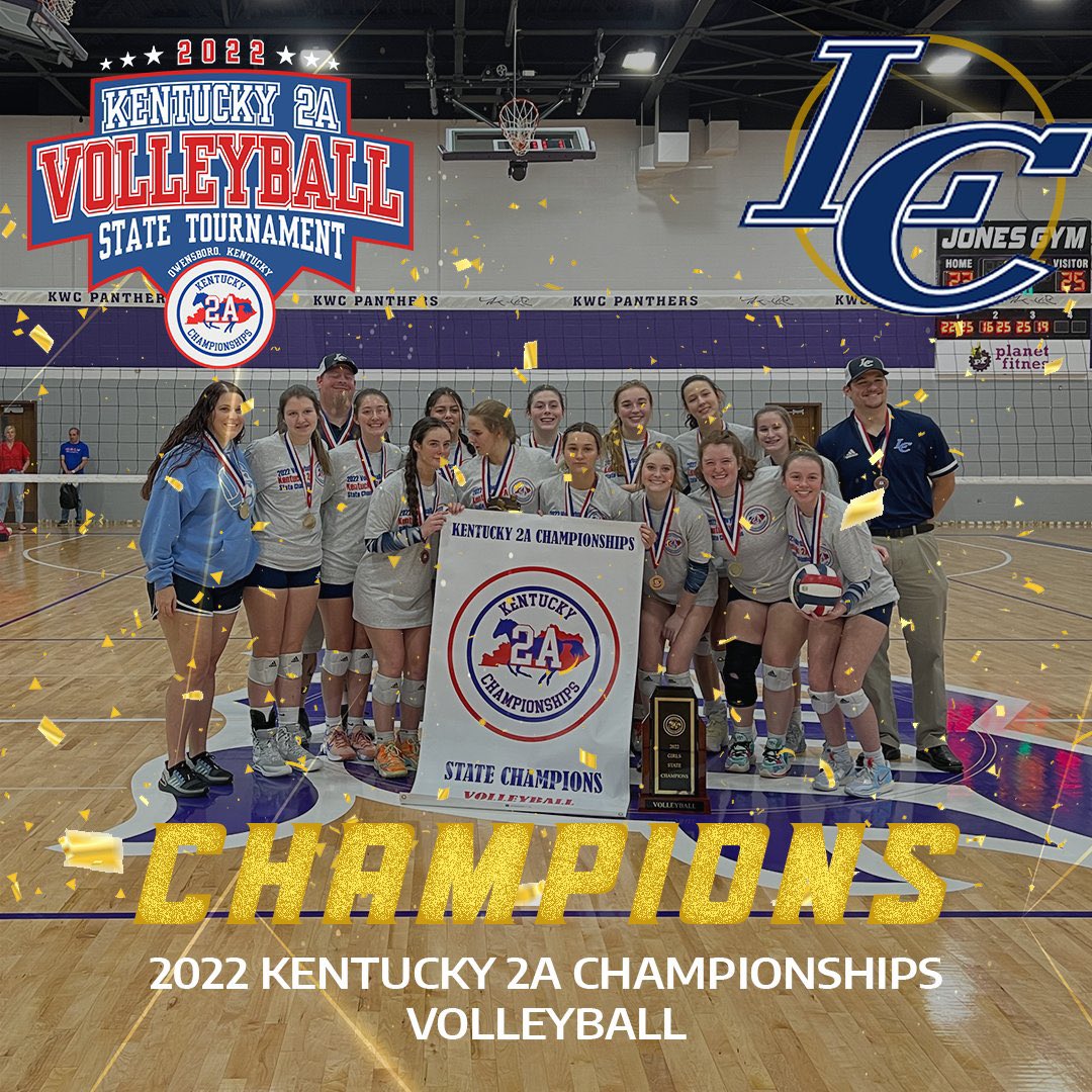 The Logan County Lady Cougars are 2A Volleyball State Champs. #cougarpride