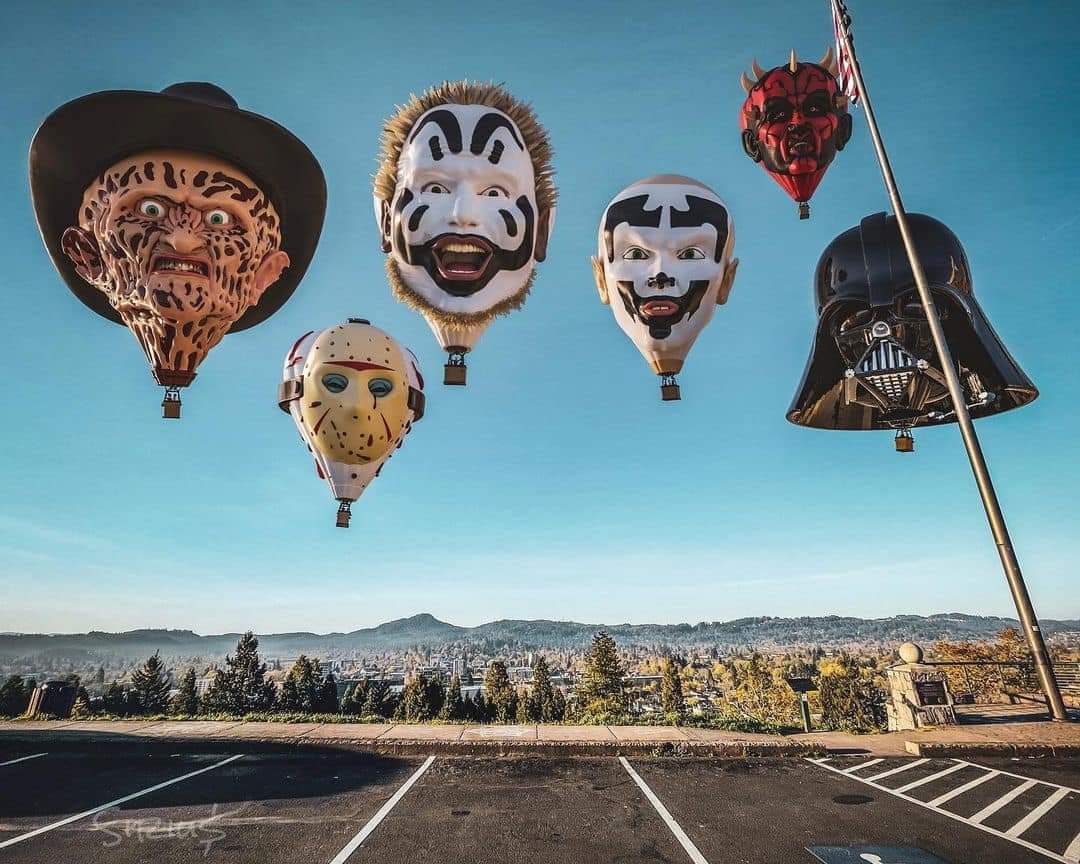 We interrupt this broadcast to bring you breaking news: Horror balloon festival in Colorado