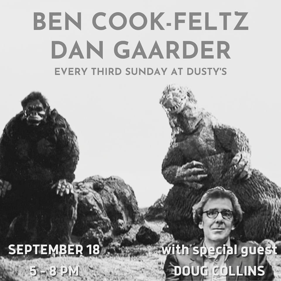 Tonight 3 of my favorite guys and monster musicians play a free show at one of the coziest bars in the Twin Cities — please go so I can live vicariously! 

@BenCookFeltz <a href="/heydougcollins/">Doug Collins</a> @DustysNe <a href="/MostlyMn/">MostlyMNMusic</a> <a href="/mspsoundkfai/">@mspsoundkfai</a> <a href="/RadioHeartland/">Radio Heartland</a>