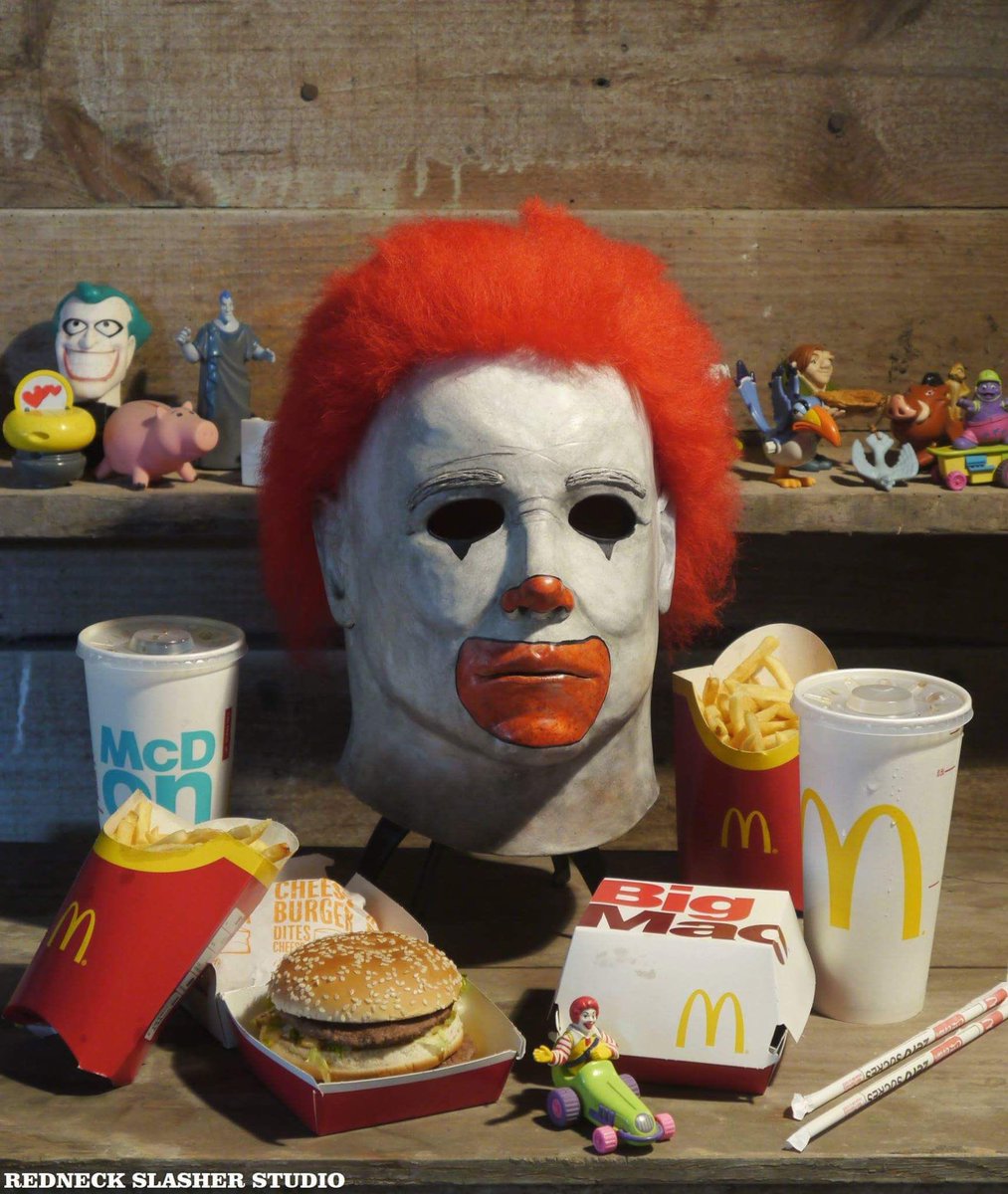 It’s #NationalCheeseBurgerDay. Everyone’s entitled to one good juicy cheeseburger except Michael Myers. Damn him