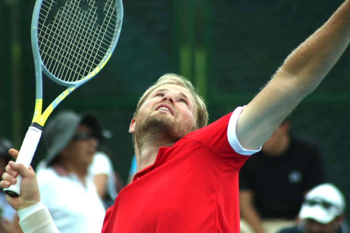 fstenis's tweet photo. #CopaDavis | Damos inicio a la categoría Singles en el segundo día de la Copa Davis, entre Marcelo Arévalo vs. Johannes Ingildsen. https://t.co/UG7cipRdSp