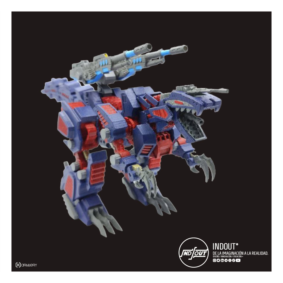 IndoutG's tweet photo. Geno saurer ZOIDS
Diseño editado por Indout Group
Modelo 30cm ( 6 PIEZAS)

Adquiérela ahora! Facebook. 
@indout.oficial
Whatsapp. 5585443370
Instagram. 
@indout.oficial

#ZOIDS #genosaurer #3Dprinting  #3dprint #zoidswild #zoidstagram #gundam #gunpla https://t.co/9kJPx9QPTL