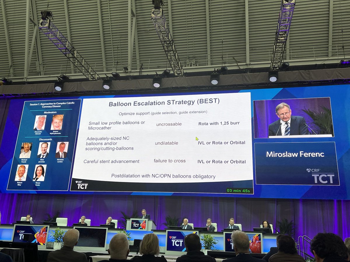 Importance of being comfortable with atherectomy tools to maximize success rate for complex PCI #TCT2022