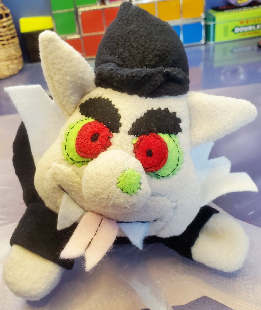 evariag12's tweet photo. My Ghash plush is finally finished! He's so cute and smoll! 💙 I'm thinking of making a bigger version someday.
#ghostbusters #ghostbustersplushie #therealghostbusters #ghashghostbusters #ghash #therealghostbustersghash #monsters #toys #plushies #cute #adorable https://t.co/s5BWIgrwXi