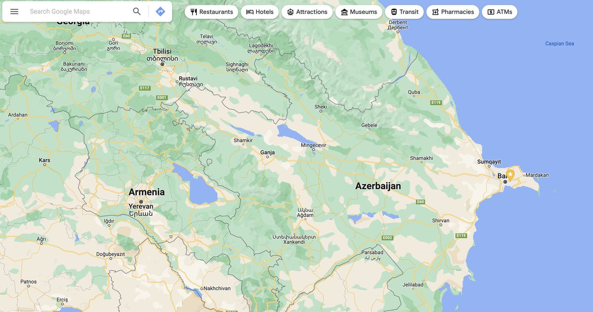 1aaysell's tweet photo. Have you ever seen Google Map? @SpeakerPelosi Where is Artsakh? #NoPelosi #StopArmenianAggression #StopArmenianTerror https://t.co/G3gjdHeN85