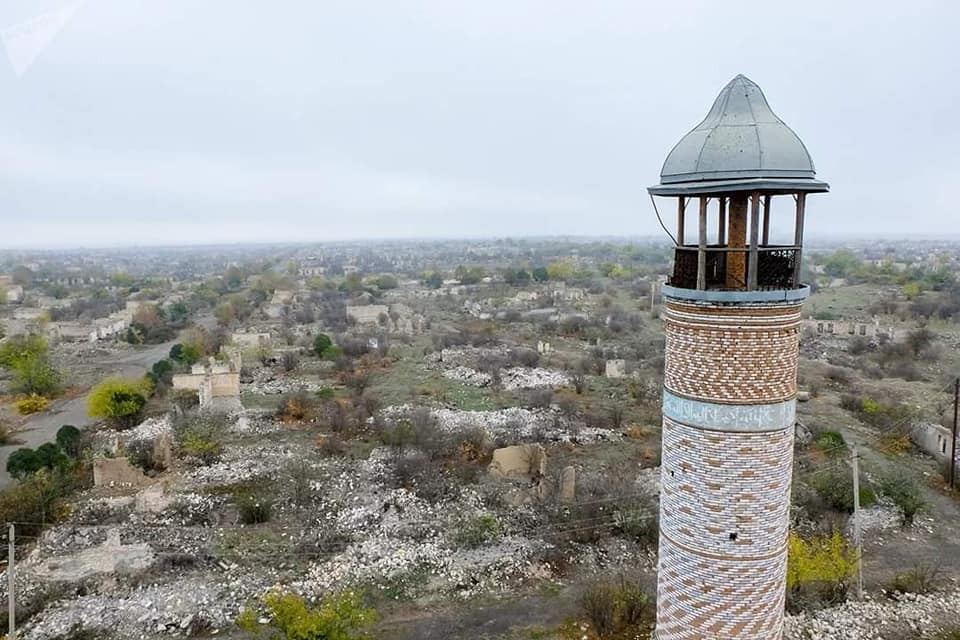 fbt186's tweet photo. #noPelosi #StopArmenianAggression #StopArmenianLies #StopArmenianVandalism #lierpelosi @SpeakerPelosi Look carefully. Hold back the crocodile tears. This is Aghdam. The result of Armenian vandalism https://t.co/EIb4xsKFQs