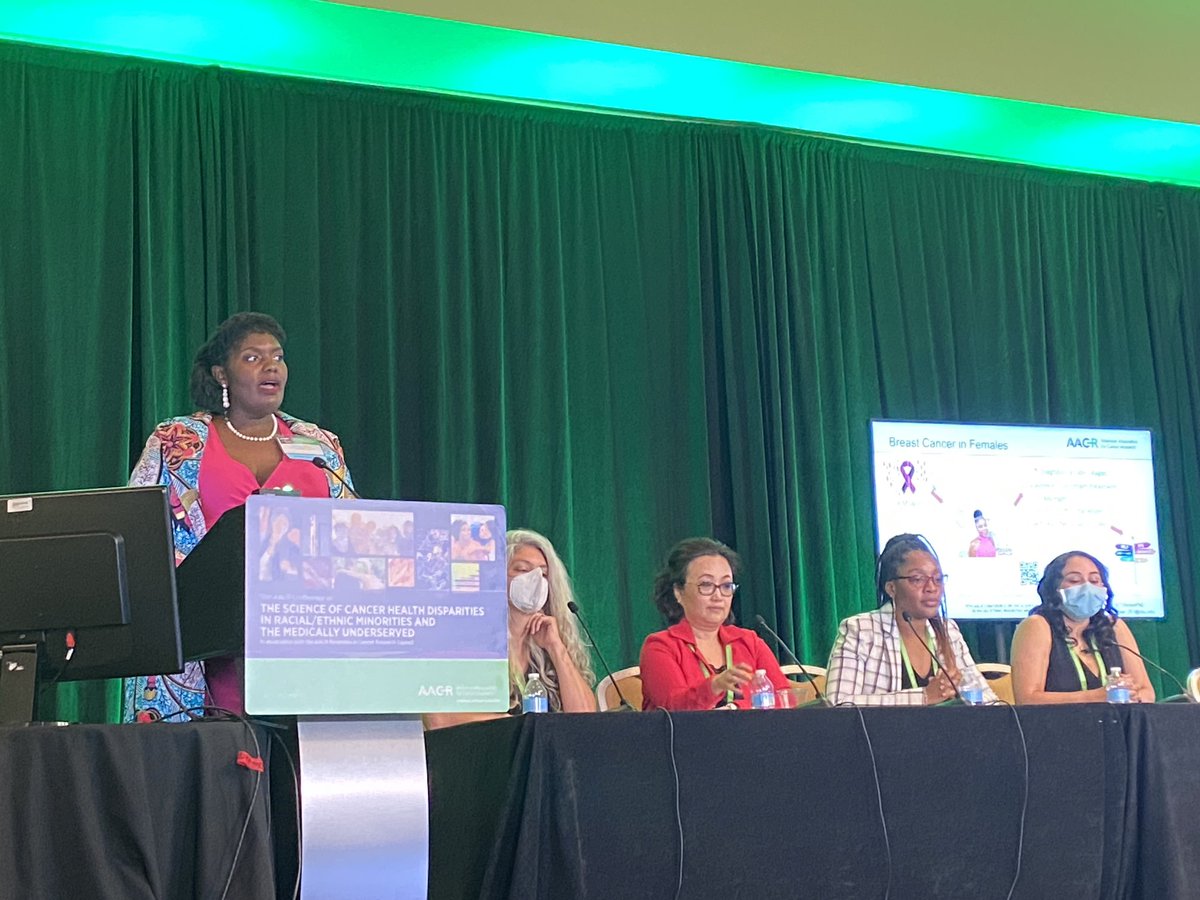 ⁦<a href="/TSNolanPhD/">Timiya S. Nolan, PhD, APRN-CNP, FAAN</a>⁩ talks about going out into communities to co-create solutions and meaningfully improve cancer health equity ⁦<a href="/AACR/">AACR</a>⁩