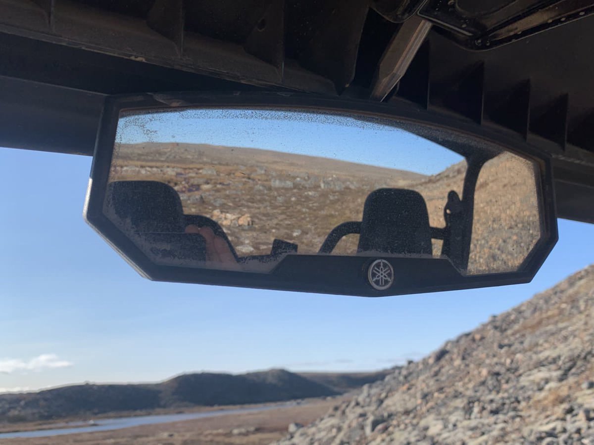 No other #RMax1000 #Yamaha has this in their rear-view mirror!
