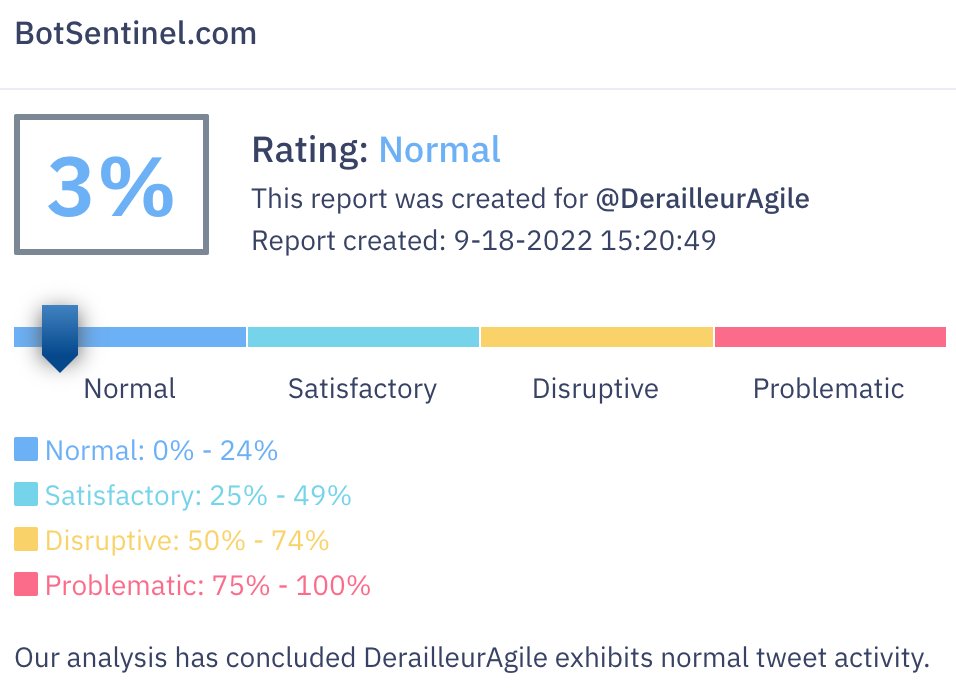 DerailleurAgile's tweet photo. I still contend #IAmARussianBot. Who are they to determine what I identify as? https://t.co/YICp6PvdK8