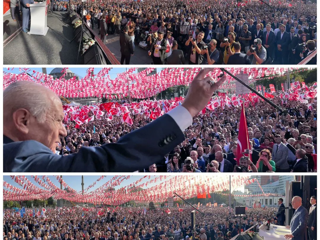 Teşekkürler Kayseri
Var olsun Teşkilat 
Lider "Devlet Bahçeli"
