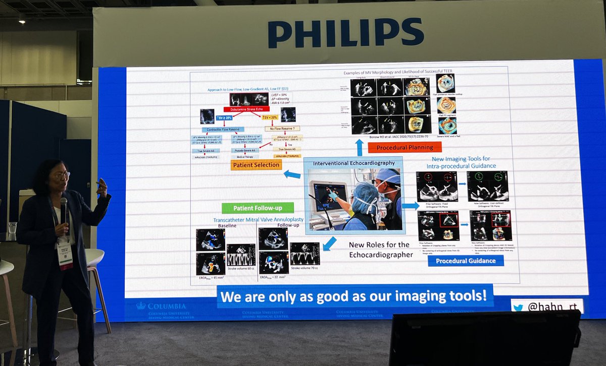iamritu's tweet photo. @hahn_rt “we are only as good as imaging tools” Outstanding talk by the queen of #StructuralImaging #TCT2022
Showed novel case using concomitant 3D TEE & 3D ICE for mitral valve TEER in a patient w limited TEE images from massive hiatal hernia https://t.co/uwbdmxVLd1 #echofirst https://t.co/bhl3Hjv3IY
