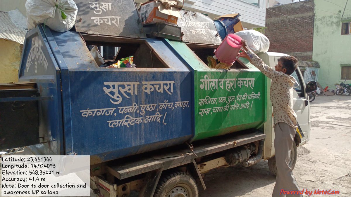 4 प्रकार से कचरा अलग अलग लाने के बारे मैं समझाया जा रहा है।
 #Polytheneban #SayNoToPlastic #SwachhSailana
#SwachhSurvekshan2022
#Sbm Urban MP#nopolytheneinmp #nosupinmp #SUPBAN #swachhsurvekshan2023madhyapradesh #SingleUsePlasticban @urbansbm @CommissionerUAD @SwachSurvekshan