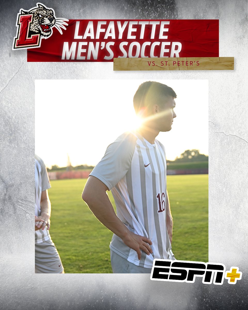 WatchLSN's tweet photo. Non-conference battle at Oaks as @LafayetteMSOC takes on St. Peter's at 7⃣PM‼️‼️‼️

⚽️📺: https://t.co/IToFmp586y

#RollPards https://t.co/4CkyLzovwd