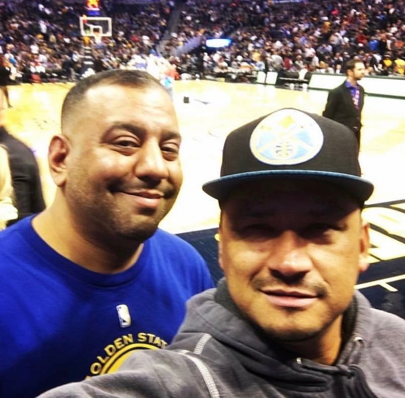 Koomba303's tweet photo. Myself and @itsmeTONYV at #PepsiCenter a few years ago. https://t.co/pstJrAId5H
