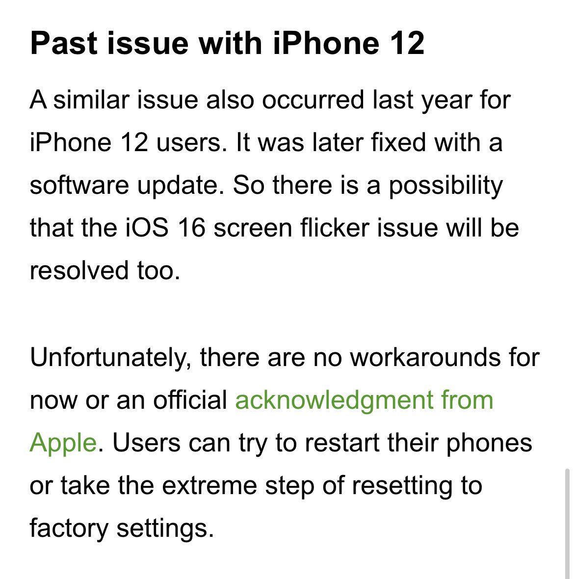 sabbysab210's tweet photo. ios 16 flickering issue. #Apple #iOS16 #Applesupport #needupdate #ios16bug #iPhone13 #iPhone14 #UPDATE #applehelp #Help #bugfix #flickering #ios16lockscreen https://t.co/WPJobCYBwN