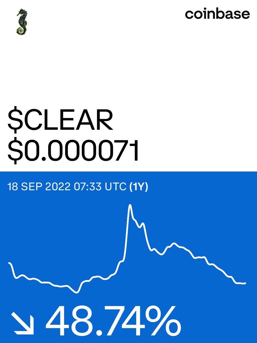 dbryanlion's tweet photo. Clear Water on @Coinbase: https://t.co/ziR0DLub9R
Are you investing in this amazing company.? #Clearswap is a fundamental game changer. @ClearWaterCLW https://t.co/DTm6lvSLDL https://t.co/6m7QX6vO7y