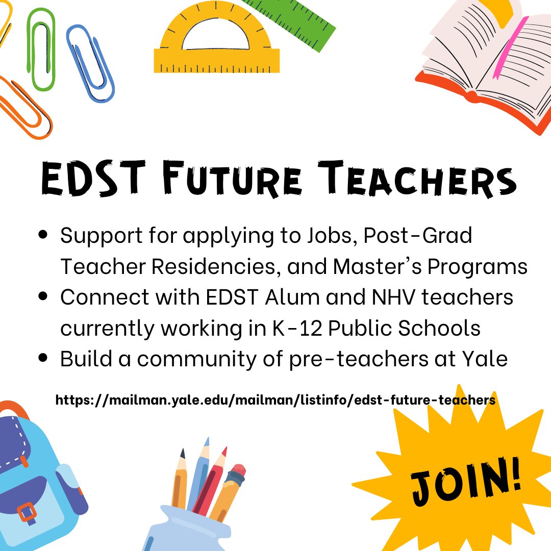 Yale Education Studies tweet media