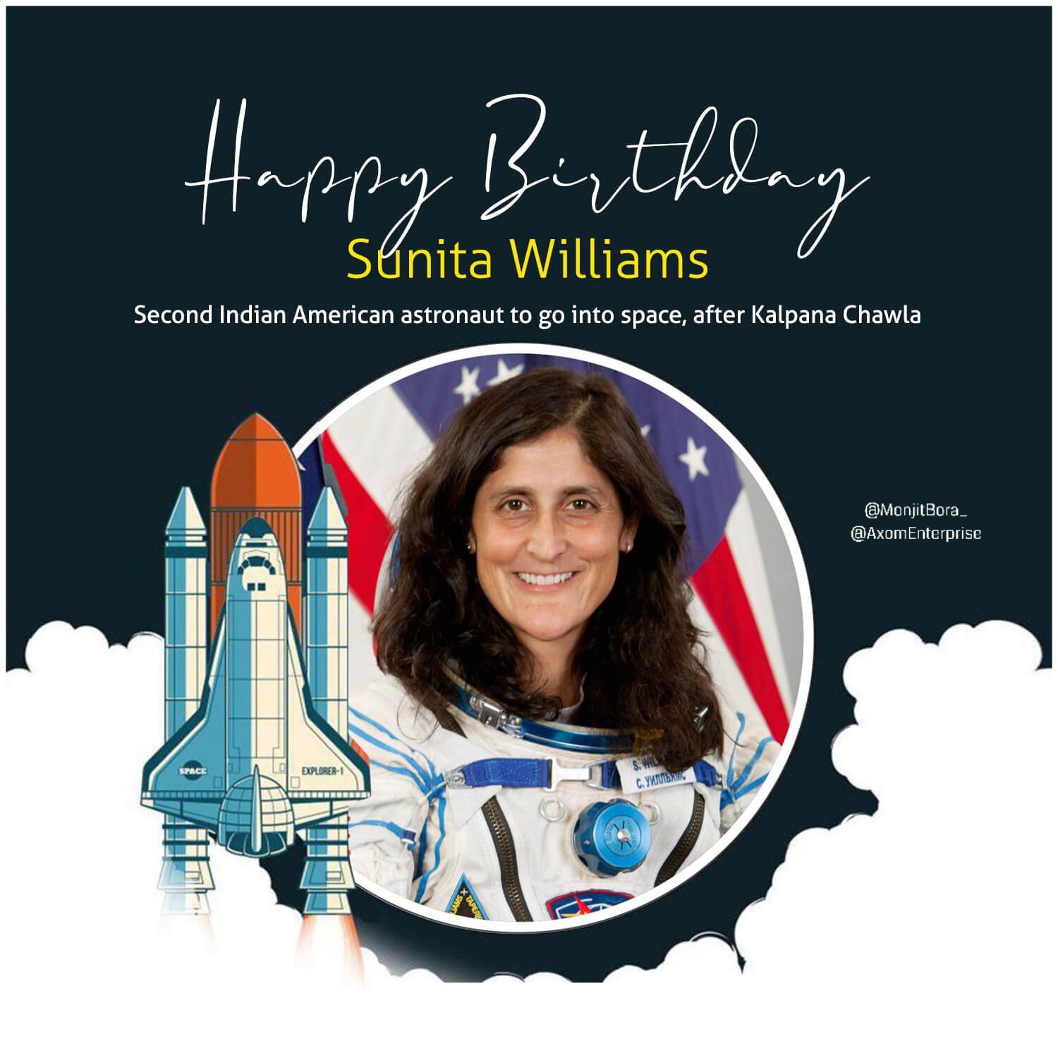 Happy Birthday Sunita Williams  